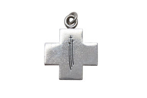 CHROME HEARTS クロムハーツ NYC 3RS CROSS クロス ペンダントトップ 重量約12.5g ホースシュー ニューヨーク限定 美品 中古 4b006245