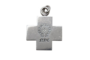 CHROME HEARTS クロムハーツ NYC 3RS CROSS クロス ペンダントトップ 重量約12.5g ホースシュー ニューヨーク限定 美品 中古 4b006245