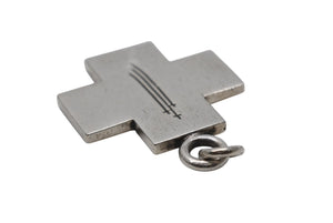 CHROME HEARTS クロムハーツ NYC 3RS CROSS クロス ペンダントトップ 重量約12.5g ホースシュー ニューヨーク限定 美品 中古 4b006245