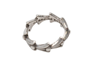 CHROME HEARTS クロムハーツ CROSS TAIL RING クロステイルリング 指輪 重量約4.2g 2002/.925刻印 シルバー925 美品 中古 4b006246