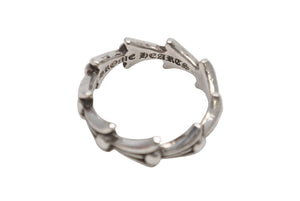 CHROME HEARTS クロムハーツ CROSS TAIL RING クロステイルリング 指輪 重量約4.2g 2002/.925刻印 シルバー925 美品 中古 4b006246