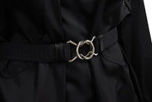 Load image into Gallery viewer, 極美品 PRADA プラダ Re-Nylon リナイロン トライアングルロゴプレート フーデッドジャケット 292255 S000 1WQ8 ブラック サイズ36 中古 4b006250