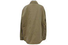 Load image into Gallery viewer, CHROME HEARTS クロムハーツ WORK DOG SHIRTS ワークドッグ シャツ ジャケット クロスボール ヘリンボーン ブラウン サイズXL 良品 中古 4b006253