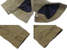 Load image into Gallery viewer, CHROME HEARTS クロムハーツ WORK DOG SHIRTS ワークドッグ シャツ ジャケット クロスボール ヘリンボーン ブラウン サイズXL 良品 中古 4b006253
