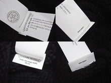 Load image into Gallery viewer, 極美品 CHROME HEARTS クロムハーツ BSフレア レザーパッチ ニットキャップ BSフレア ボタン ビーニー カシミヤ ブラック ONE SIZE 中古 4b006254