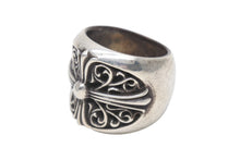 Load image into Gallery viewer, 極美品 CHROME HEARTS クロムハーツ CLASSIC OVAL クラシック オーバルクロス リング 重量約46.8g サイズ24号 シルバー925 中古 4b006262