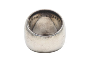 極美品 CHROME HEARTS クロムハーツ CLASSIC OVAL クラシック オーバルクロス リング 重量約46.8g サイズ24号 シルバー925 中古 4b006262