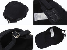 Load image into Gallery viewer, 極美品 LOEWE ロエべ キャップ K820358X36 ブラック無地 刺繍 付属品(保存袋あり) キャンバス 中古 4b006266