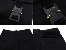 Load image into Gallery viewer, Dior Homme ディオール オム × ALYX アリクス カーゴパンツ 933C124A4530 サイズ44 ネイビー 19AW キムジョーンズ期 美品 中古 4b006268