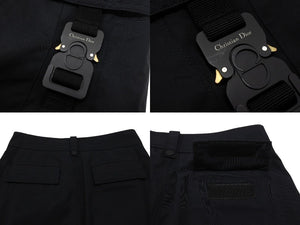 Dior Homme ディオール オム × ALYX アリクス カーゴパンツ 933C124A4530 サイズ44 ネイビー 19AW キムジョーンズ期 美品 中古 4b006268