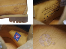 Load image into Gallery viewer, 新品未使用 CHROME HEARTS クロムハーツ × Timberland ティンバーランド オーダー コラボ ブーツ ブラウン ダガー クロスボール サイズ8M 中古 4b006269