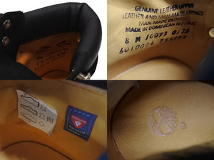 新品未使用 CHROME HEARTS クロムハーツ × Timberland ティンバーランド コラボ ブーツ ブラック ダガー クロスボール サイズ8M 中古 4b006270