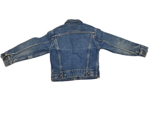 LEVI'S リーバイス 60年代製 デニムジャケット kids キッズ ビッグE 70805-0217 ブルー サイズ8 美品 中古 4b006272