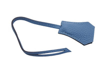 Load image into Gallery viewer, 極美品 HERMES エルメス クロシェット カデナ キー セット トゴ アズール シルバー金具 中古 4b006289