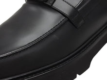 Load image into Gallery viewer, 新品同様 HERMES エルメス モカシン イコン ケリー金具 シューズ ローファー WS241934ZA 2310 ヴォーグラッセ ブラック 中古 4b006290