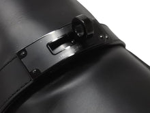 Load image into Gallery viewer, 新品同様 HERMES エルメス モカシン イコン ケリー金具 シューズ ローファー WS241934ZA 2310 ヴォーグラッセ ブラック 中古 4b006290