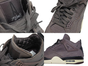 NIKE ナイキ アママニエール AJ4 Violet Ore スニーカー DV6773220 レザー ラバー バーガンディ サイズ30cm 美品 中古 4b006292