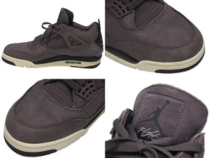 NIKE ナイキ アママニエール AJ4 Violet Ore スニーカー DV6773220 レザー ラバー バーガンディ サイズ30cm 美品 中古 4b006292