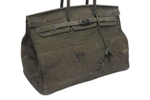 画像をギャラリービューアに読み込む, READYMADE レディメイド TRAVEL BAG LARGE トラベルバッグ ラージ ハンドバッグ サイズL バーキン50型 再構築 オリーブ 美品 中古 4b006294 
