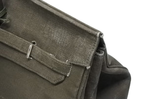 READYMADE レディメイド TRAVEL BAG LARGE トラベルバッグ ラージ ハンドバッグ サイズL バーキン50型 再構築 オリーブ 美品 中古 4b006294 
