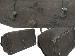 READYMADE レディメイド TRAVEL BAG LARGE トラベルバッグ ラージ ハンドバッグ サイズL バーキン50型 再構築 オリーブ 美品 中古 4b006294 