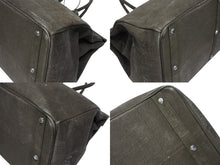 画像をギャラリービューアに読み込む, READYMADE レディメイド TRAVEL BAG LARGE トラベルバッグ ラージ ハンドバッグ サイズL バーキン50型 再構築 オリーブ 美品 中古 4b006294 