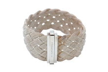 Load image into Gallery viewer, TIFFANY&amp;Co. ティファニー ブレスレット サマセット メッシュ シルバー925 重量約46.1g シルバー 美品 中古 4b006299