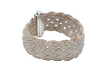 Load image into Gallery viewer, TIFFANY&amp;Co. ティファニー ブレスレット サマセット メッシュ シルバー925 重量約46.1g シルバー 美品 中古 4b006299