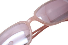 Load image into Gallery viewer, CHANEL シャネル ココマーク ラインストーン スクウェア サングラス ピンク プラスティク 美品 中古 4b006302