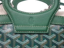 Load image into Gallery viewer, 新品未使用 GOYARD ゴヤール SAC BELUGA MINI ベルーガミニ 2WAY ハンドバッグ ショルダーバッグ ゴヤールディンキャンバス グリーン 中古 4b006307