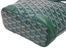 Load image into Gallery viewer, 新品未使用 GOYARD ゴヤール SAC BELUGA MINI ベルーガミニ 2WAY ハンドバッグ ショルダーバッグ ゴヤールディンキャンバス グリーン 中古 4b006307