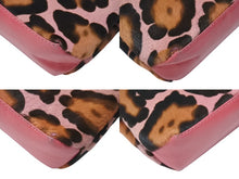 Load image into Gallery viewer, FENDI フェンディ ハラコ ワンショルダーバッグ ピンク ラインストーン レザー レオパード柄 シルバー金具 良品 中古 4b006310