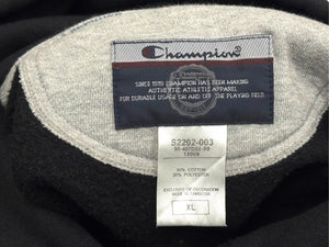 Champion チャンピオン パーカー 無地 裏起毛 S2202-003 ブラック コットン ポリエステル 美品 中古 4b006316