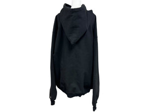 Champion チャンピオン パーカー 無地 裏起毛 S2202-003 ブラック コットン ポリエステル 美品 中古 4b006316