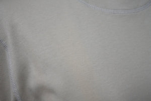 VINTAGE ヴィンテージ ロングスリーブTシャツ 長袖Tシャツ バックプリント 大麻柄 マリファナ コットン グレー サイズS 美品 中古 4b006317