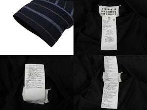 極美品 Maison Margiela メゾンマルジェラ リバーシブルジャケット 21S S50BN0471 ポリエステル 毛 ブラック サイズ48 中古 4b006320