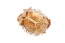 Load image into Gallery viewer, DOLCE&amp;GABBANA ドルチェアンドガッバーナ ブラスリング 指輪 WRI6C1W0001 重量約32.4g 13.5号 てんとう虫 美品 中古 4b006327