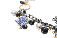 Load image into Gallery viewer, DOLCE&amp;GABBANA ドルチェアンドガッバーナ ネックレス 重量約177.9g メキシカンタイル調 ブラス テラコッタ 美品 中古 4b006329