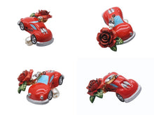Load image into Gallery viewer, 極美品 DOLCE&amp;GABBANA ドルチェアンドガッバーナ イヤリング 重量約33.9g フェイクパール ラインストーン 薔薇 車 中古 4b006333