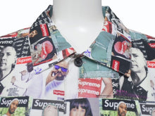 Load image into Gallery viewer, 極美品 Supreme シュプリーム Magazine S/S shirt 半袖シャツ マルチカラー ムック本 総柄 サイズM 2023SS0601005 中古 4b006346