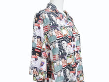 Load image into Gallery viewer, 極美品 Supreme シュプリーム Magazine S/S shirt 半袖シャツ マルチカラー ムック本 総柄 サイズM 2023SS0601005 中古 4b006346