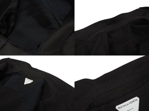 BOTTEGAVENETA ボッテガヴェネタ ダブルテーラードジャケット655968 V0BS0 コットン ブラウン サイズ50 美品 中古 4b006348