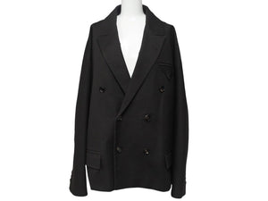 BOTTEGAVENETA ボッテガヴェネタ ダブルテーラードジャケット655968 V0BS0 コットン ブラウン サイズ50 美品 中古 4b006348
