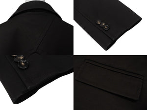 BOTTEGAVENETA ボッテガヴェネタ ダブルテーラードジャケット655968 V0BS0 コットン ブラウン サイズ50 美品 中古 4b006348
