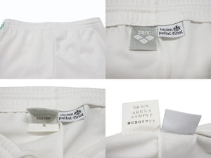 極美品 Lucien Pellat-Finet ルシアンペラフィネ×arena ホワイト パンツ ARJ02F ポリエステル S 中古 4b006353