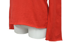 Load image into Gallery viewer, 極美品 lucien pellat finet ルシアンペラフィネ 長袖Tシャツ ロングスリーブTシャツ レッド ホワイト サイズM 中古 4b006355
