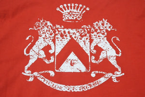 極美品 lucien pellat finet ルシアンペラフィネ 長袖Tシャツ ロングスリーブTシャツ レッド ホワイト サイズM 中古 4b006355