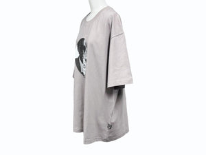 新品未使用 Victoria HongKong ヴィクトリアホンコン 半袖Ｔシャツ グレー プリント サイズL TPVICTORIAT2 中古 4b006362
