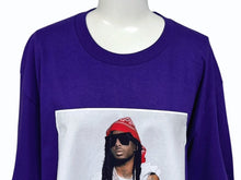 Load image into Gallery viewer, 新品未使用 Supreme シュプリーム Playboi Carti プレイボイ カルティ PHOTO TEE 半袖Ｔシャツ パープル サイズL FW25T50 中古 4b006367