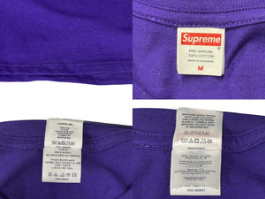 新品未使用 Supreme シュプリーム Playboi Carti プレイボイ カルティ PHOTO TEE 半袖Ｔシャツ パープル サイズM FW25T50 中古 4b006368